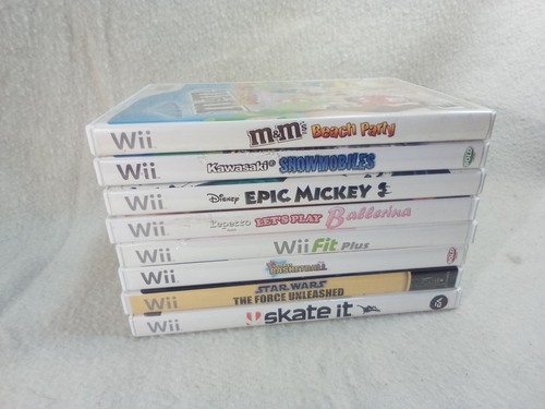 Nintendo wii games lot - games, w/